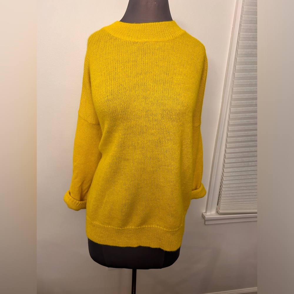 ISABEL MARANT ETOILE SWEATER GIAN YELLOW
